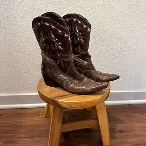 Matisse Leather Cowboy Boots